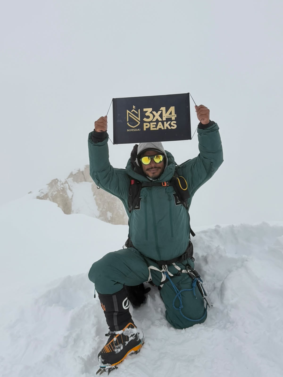 Nirmal Purja Summits Gasherbrum II, One Peak Away from Completing Historic Hat-Trick Project
